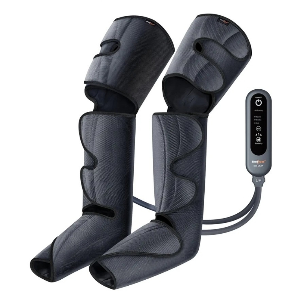 SHINE WELL Leg Compression Massager,Leg Massager for Circulation and Pain